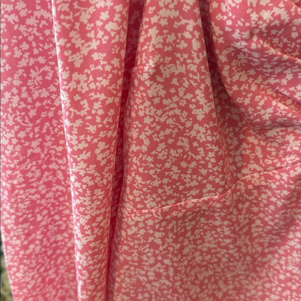 Abercrombie & Fitch Floral Pink Women's Top - Picture 4 of 8